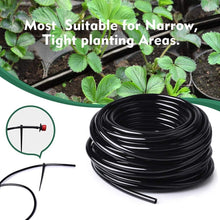 Load image into Gallery viewer, Space-Saving 1/4 Inch Drip Irrigation Tubing - Perfect for Gardens &amp; Greenhouses