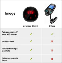 Load image into Gallery viewer, CK310 Portable Bluetooth FM Transmitter - Versatile Wireless Car Audio Solution