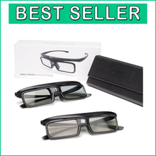 Load image into Gallery viewer, Lightweight 3D Glasses with Long Battery Life for DLP-Link Projectors - 2 Pack
