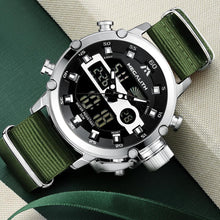 Load image into Gallery viewer, Stylish Men's Tactical Sports Watch - Waterproof with Scratch-Resistant Glass