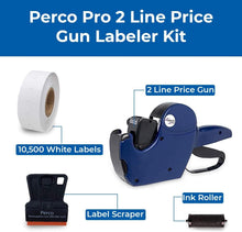 Load image into Gallery viewer, Durable 2 Line Price Labeling Kit - All-Inclusive with 10,500 Labels &amp; Scraper