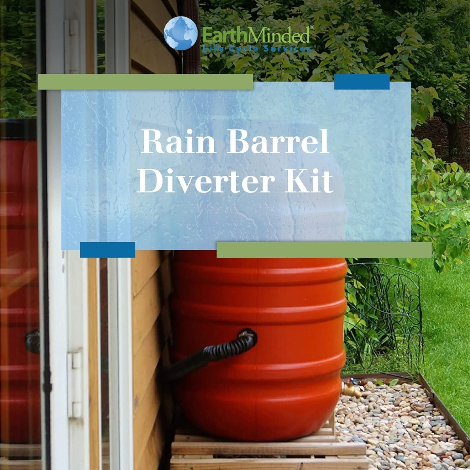 All-in-One Rainwater Collection System - DIY Diverter & Accessories Included