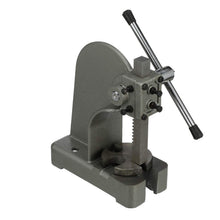 Load image into Gallery viewer, Heavy Duty Manual Arbor Press - 13 Inch Height with Steel Anvil for Durability