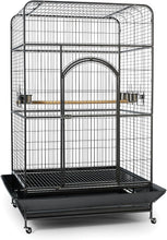 Load image into Gallery viewer, Luxurious 46" X 36" Empire Macaw Cage: Stainless Steel Design for Active Birds