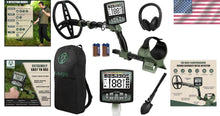 Load image into Gallery viewer, Professional Waterproof Metal Detector for Adults - 5 Modes, LCD Display, 12"...