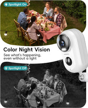 Load image into Gallery viewer, Magnetic Mount Wireless Outdoor Camera - 2K Solar Powered &amp; IP66 Waterproof