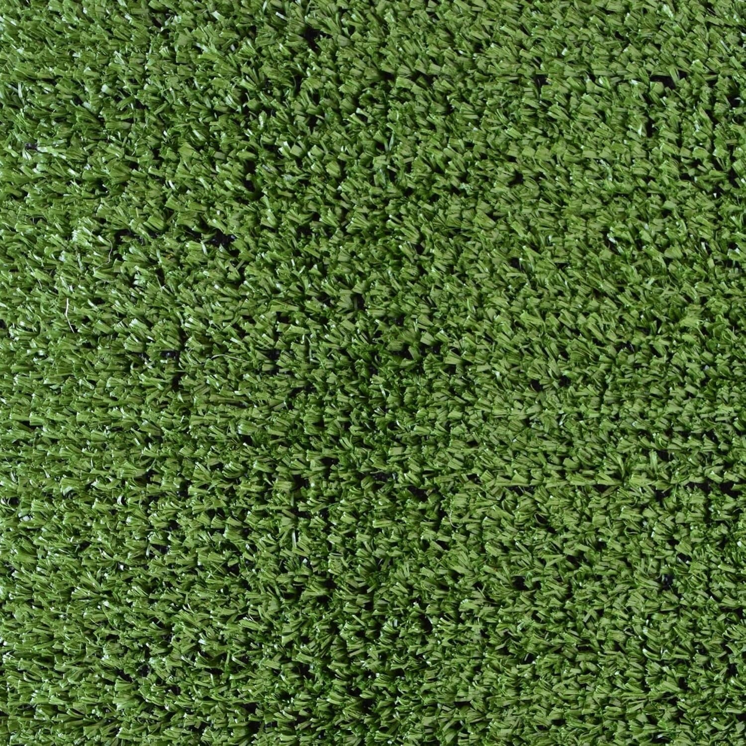 Lightweight and UV-Stabilized 12' x 10' Synthetic Grass Carpet - Fray-Free Edges