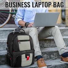 Load image into Gallery viewer, Comfortable Travel Backpack for 18.4 Laptops - Breathable Design &amp; Luggage Strap