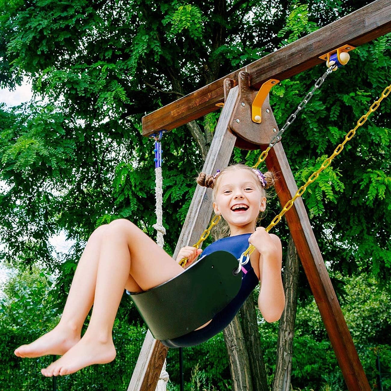 Durable Heavy-Duty Swing Seats with 66" Chain - Perfect Playground Upgrade