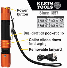 Load image into Gallery viewer, Portable Waterproof Headlamp Kit with Flashlight for Hard Hats - 14-hour Runtime