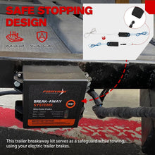 Load image into Gallery viewer, LED Trailer Brake Breakaway Kit with Charger for Enhanced Safety and Convenience