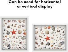 Load image into Gallery viewer, Elegant 16x20 Shadow Box Frame - Tabletop &amp; Wall Display, White Felt Back