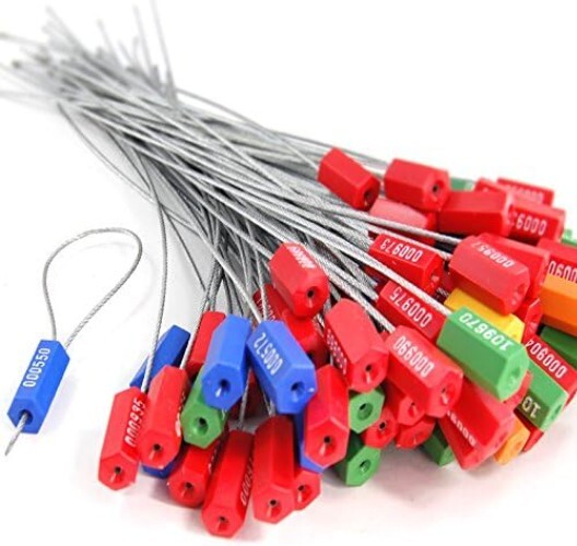 1000 Waterproof Tamper Evident Cable Seals for Containers and Cargo Security