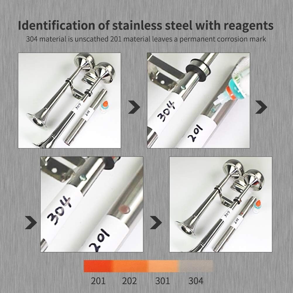 Durable Stainless Steel Dual Trumpet Horn for Boats, RVs, and Off-Road Vehicles