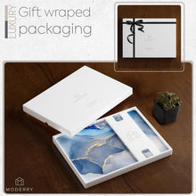 Load image into Gallery viewer, Stylish Heat-Resistant Cork Placemat Set with Round Edges &amp; 4 Matching Coasters