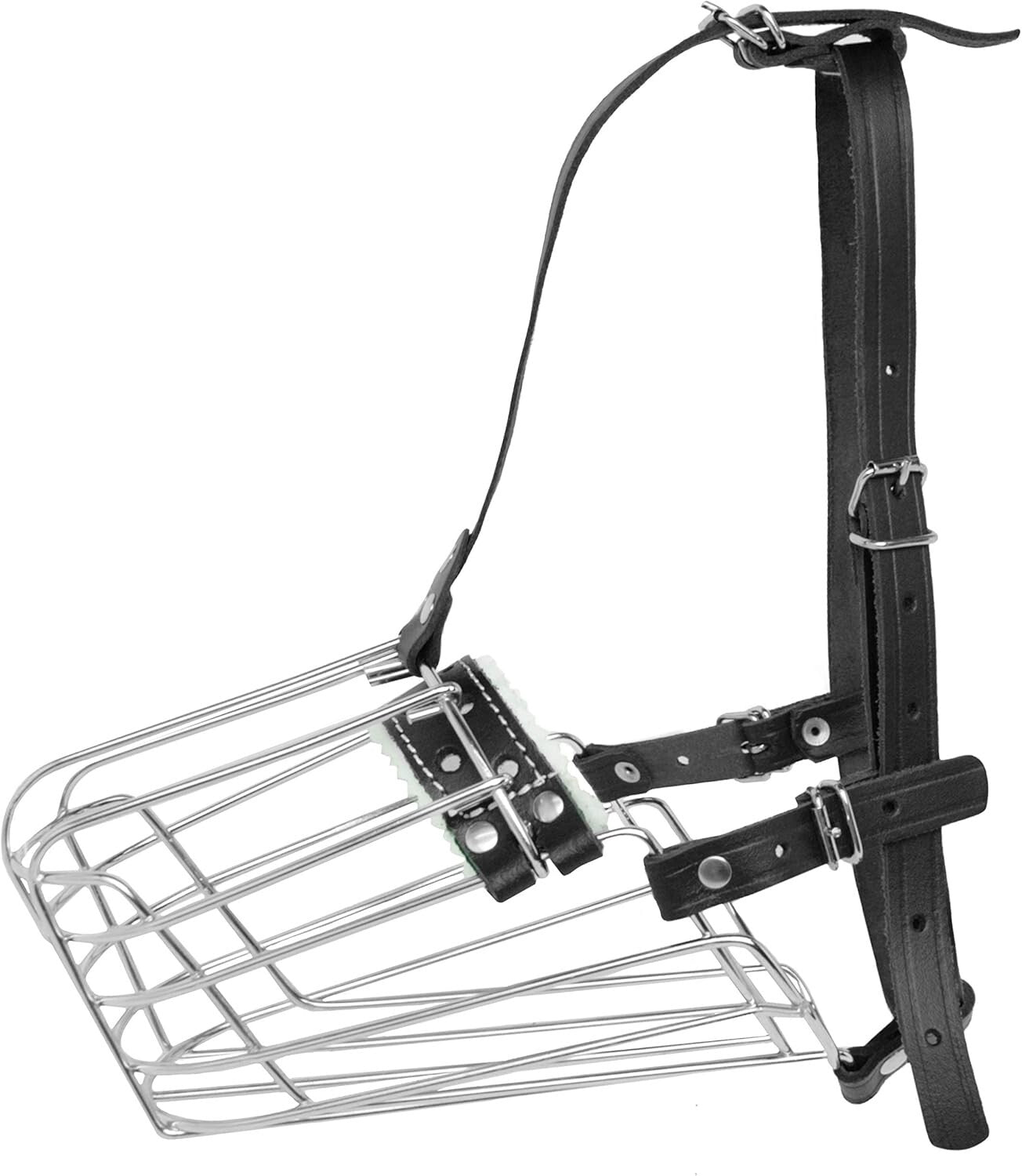 Comfortable Wire Basket Muzzle for Large Dogs - Ideal for Grooming & Outdoor Use