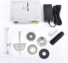 Load image into Gallery viewer, Versatile Mini Table Saw with Adjustable Depth - Perfect for Crafts and Models