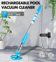 Load image into Gallery viewer, Cordless 4-in-1 Pool Vacuum Cleaner with Multiple Brush Heads - Easy Operation