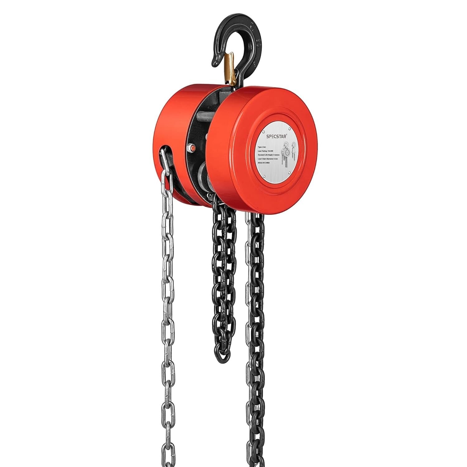 Versatile 1 Ton Manual Chain Hoist for Factories and Workshops - Safe & Sturdy