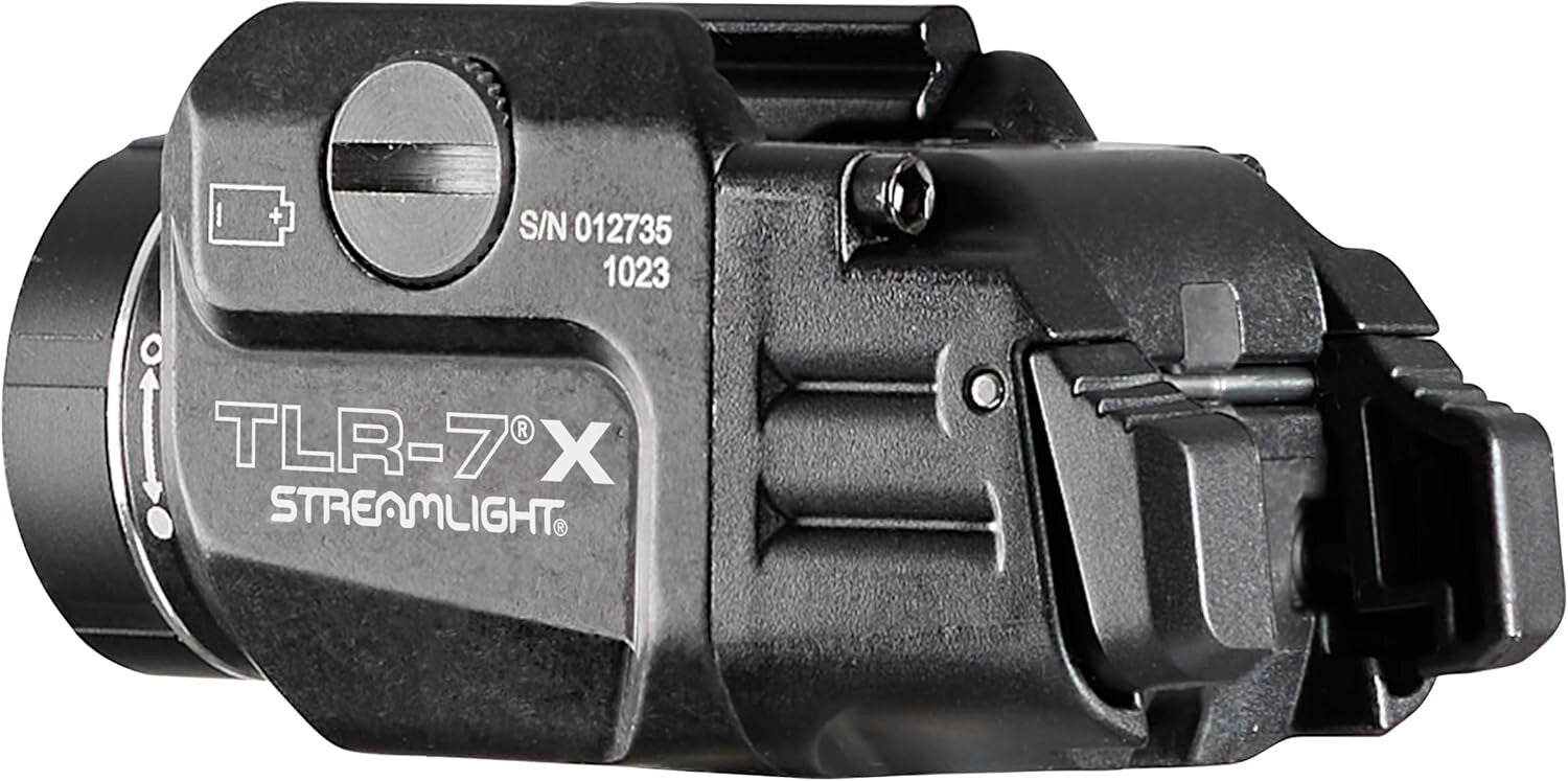 500-Lumen Tactical Weapon Light with Waterproof Design & Quick-Release Mount