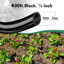 Load image into Gallery viewer, Water-Saving 400ft Drip Irrigation Tube - 1/4" for Eco-Friendly Garden Watering