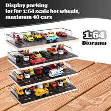 Load image into Gallery viewer, Collector's Choice: 1:64 Scale Hot Wheels &amp; Matchbox Freestanding Display Garage