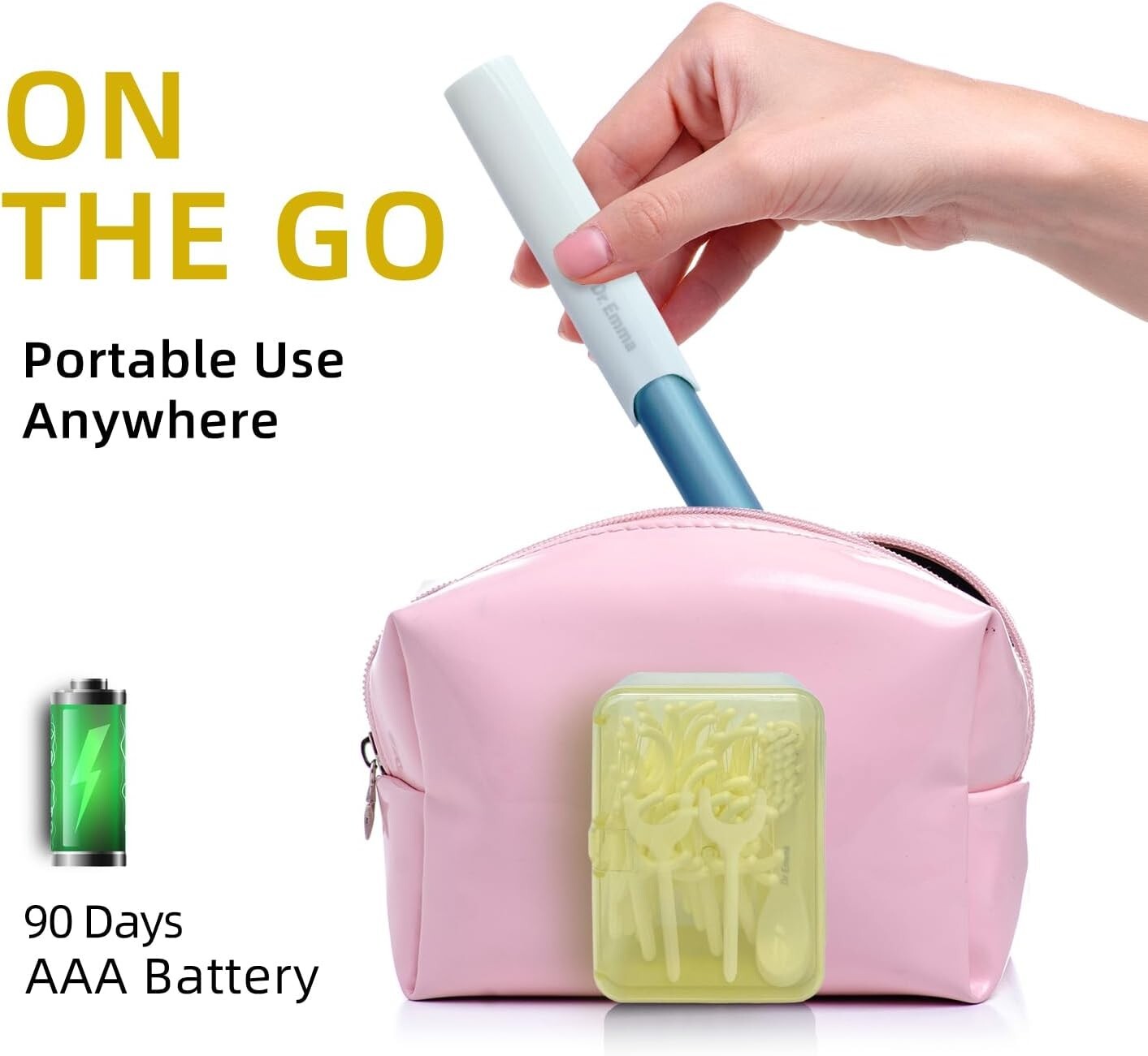 Electric Vibration Flosser Starter Kit: Advanced Gum Stimulation for Adults