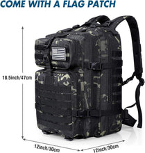Load image into Gallery viewer, Lightweight Hydration Compatible Tactical Backpack - Ideal for Outdoor Sports
