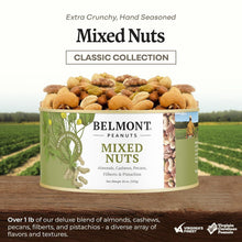 Load image into Gallery viewer, Family-Farmed Gourmet Mixed Nuts - 18 oz Premium Snack with Simple Ingredients
