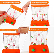 Load image into Gallery viewer, 60 Retro Water Ring Toss Games - Portable Mini Arcade Toys for All Ages