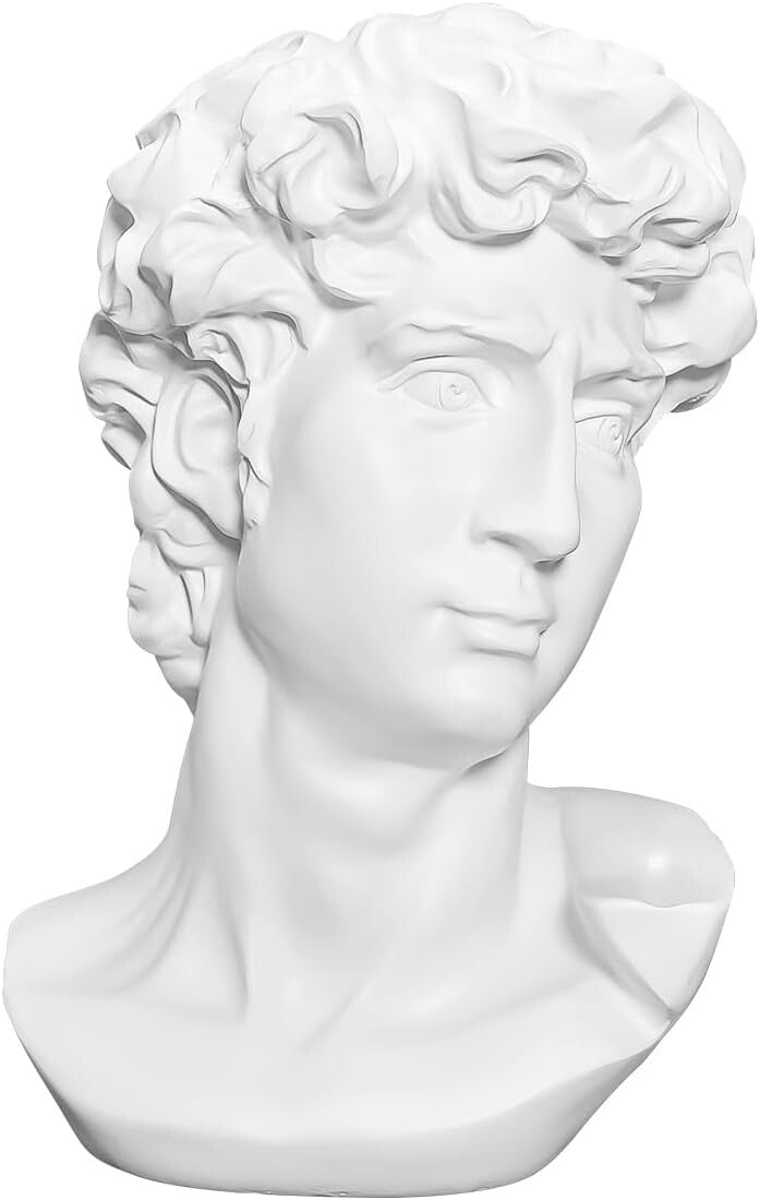 Elegant 11.8 Inch Greek Bust Statue - Ideal Gift for Weddings & Celebrations