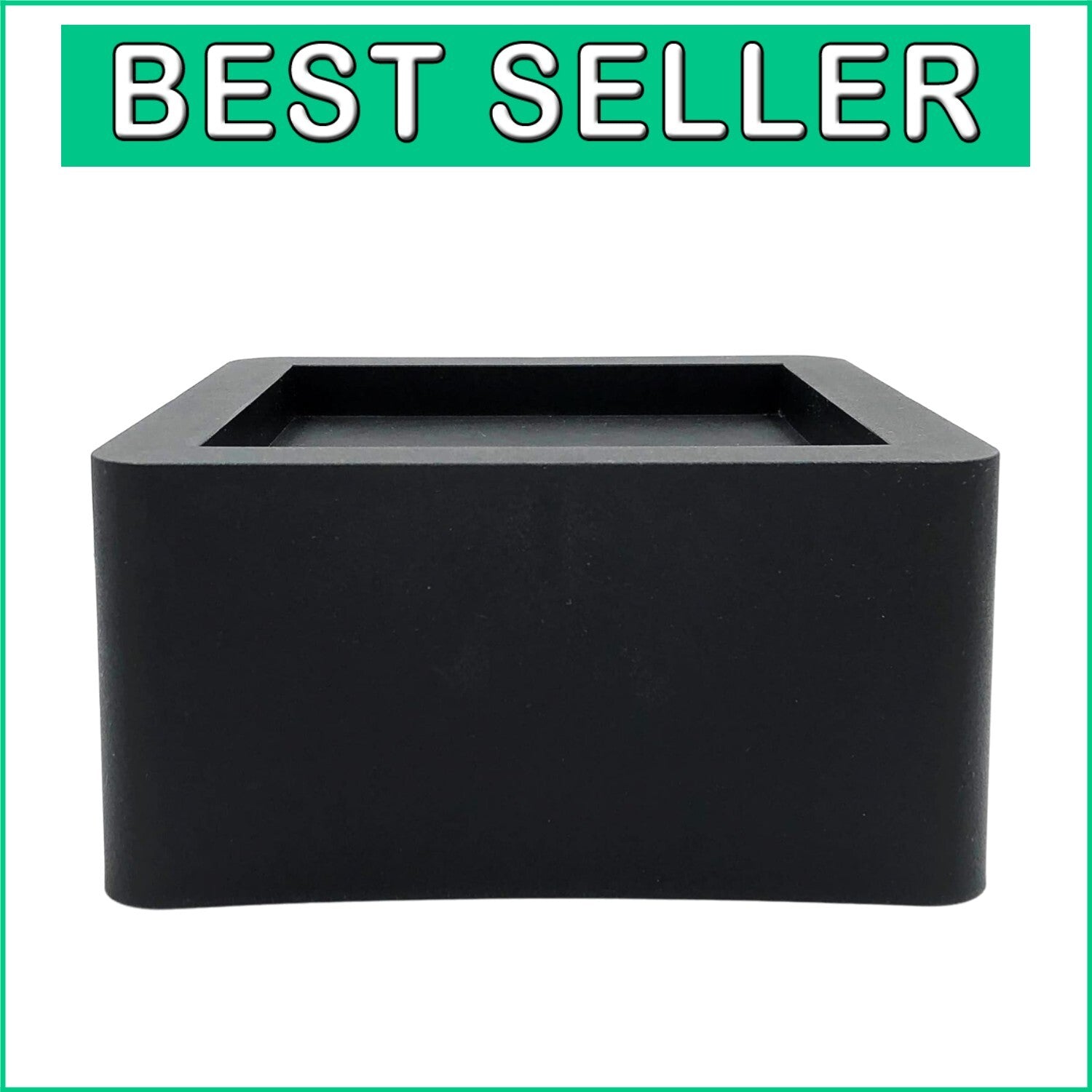 Elevate Your Bedroom with Heavy-Duty 3-Inch Bed Risers - Stylish & Functional