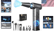 Load image into Gallery viewer, Cordless Electric Air Duster with 300,000 RPM - Eco-Friendly Cleaning Solution
