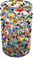 Load image into Gallery viewer, Unique 14 oz Multicolor Drinking Glasses - Eco-Friendly, Lead-Free &amp; Reusable