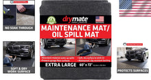 Load image into Gallery viewer, Durable Absorbent Garage Floor Mat - 60" x 72" Water-Resistant &amp; Eco-Friendly