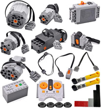 Load image into Gallery viewer, Complete 32-Pc Train Motor Kit with Remote Control &amp; Adjustable Speed Features