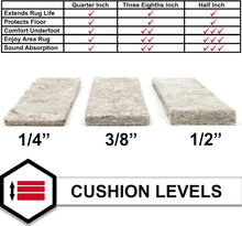 Load image into Gallery viewer, Sound-Absorbing 8' x 10' Felt Rug Pad - Protects Floors &amp; Enhances Comfort