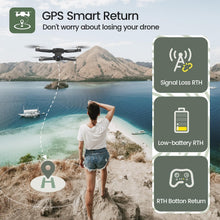 Load image into Gallery viewer, 4K GPS Drone with Auto Return &amp; Follow Me for Adults - HS175D RC Quadcopter
