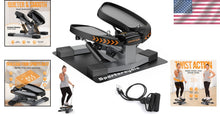 Load image into Gallery viewer, Stair Exercise Machine w/ LED Monitor &amp; Hydraulic System - 330lbs Weight Limit