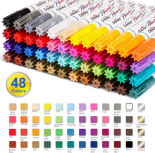 Load image into Gallery viewer, Waterproof Oil-Based Paint Marker Set - 48 Permanent Colors for Every Surface