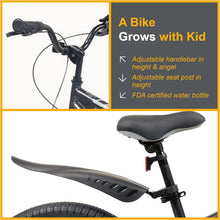 Load image into Gallery viewer, Sporty Kids Bike with BMX Design - 20-Inch Balance to Pedal, Adjustable Features