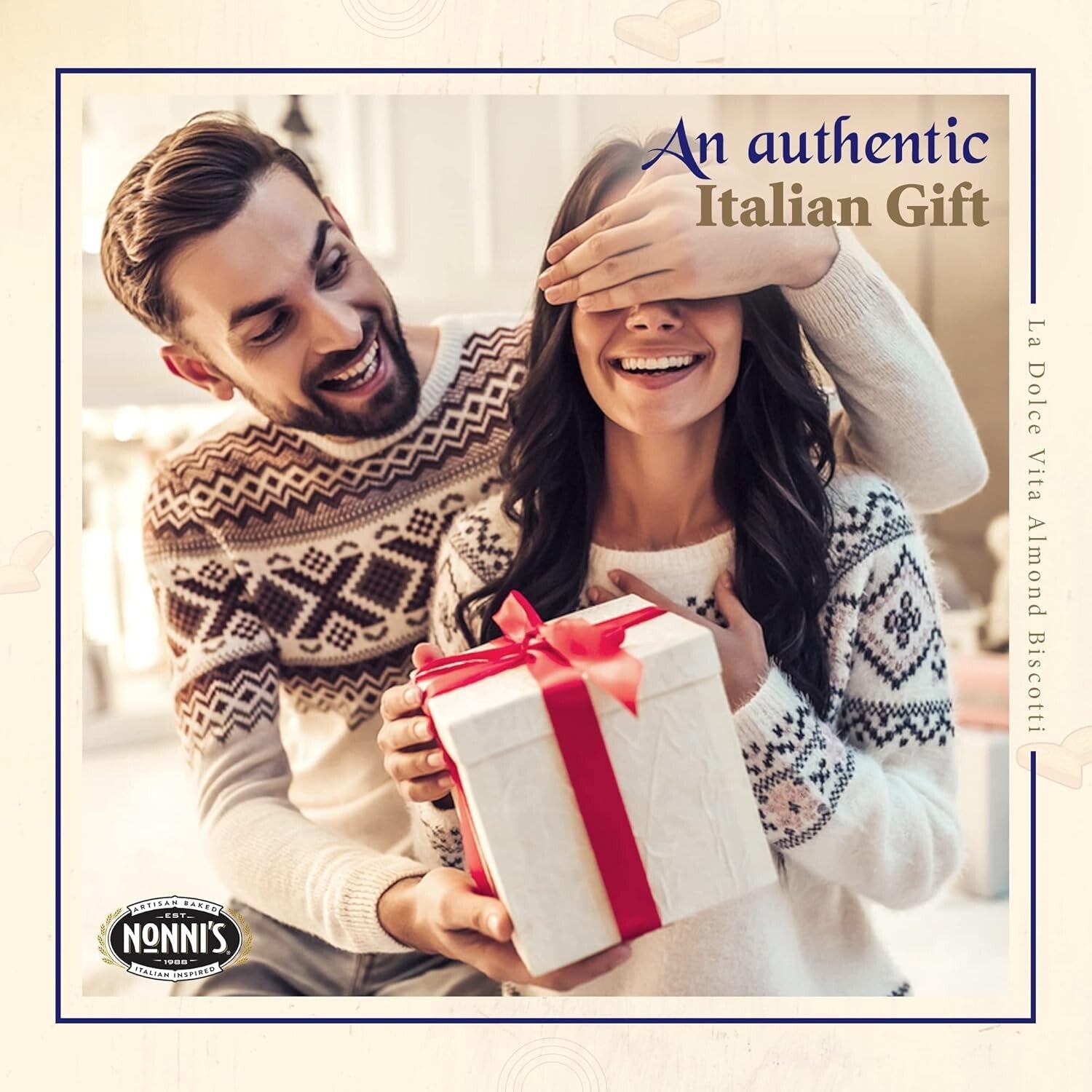 Deliciously Crunchy Italian Almond Biscotti - 4x34oz Perfect for Coffee Lovers