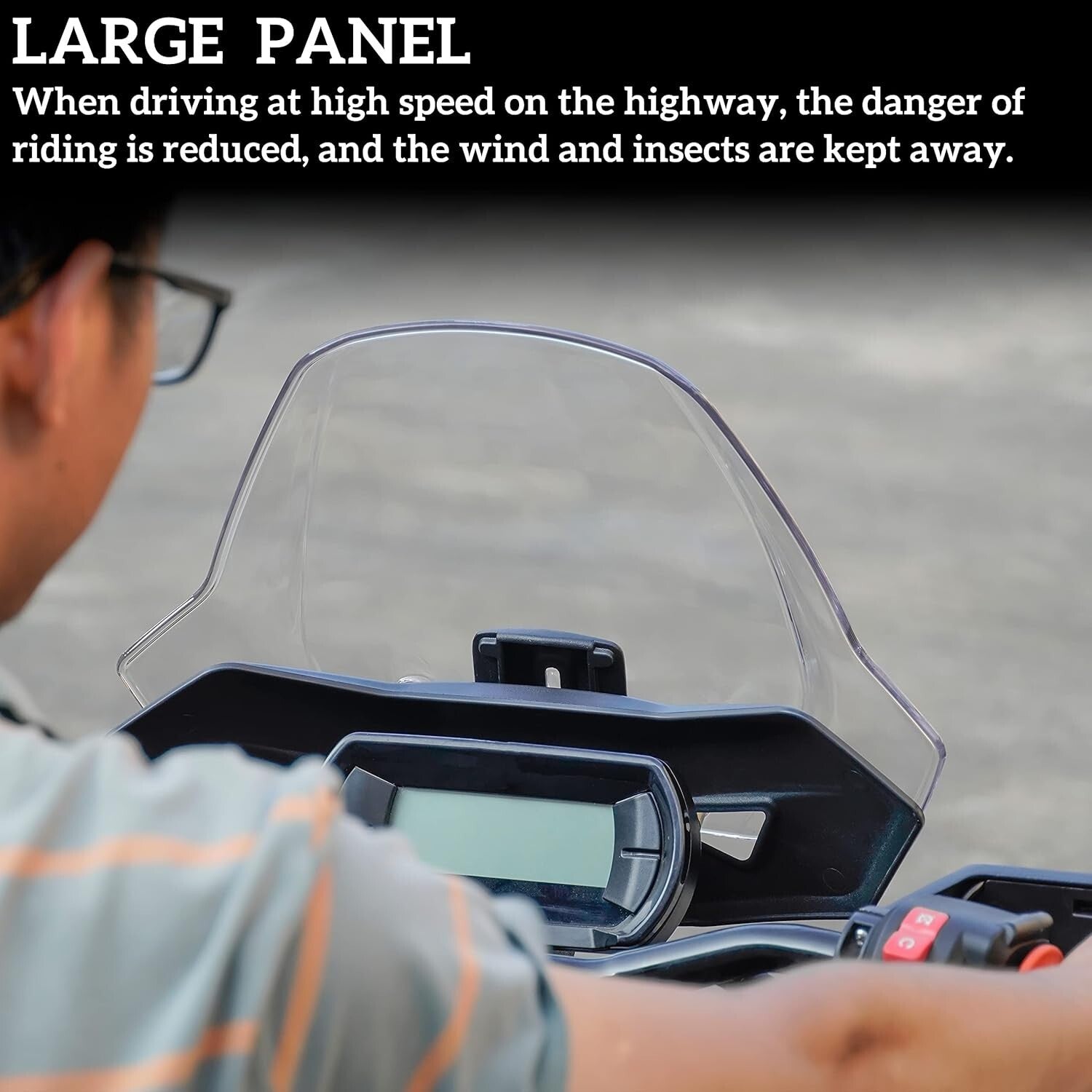 Dust-Resistant Front Windshield for All Can-Am Ryker Models - Easy Installation