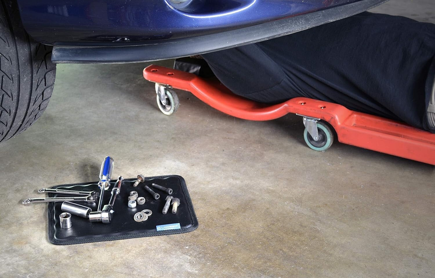 Flexible Magnetic Tool Holder 12.5"x9.5" - Ultimate Organizer for Mechanics