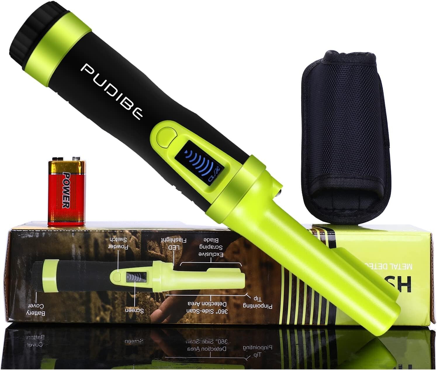 HS10: Versatile Waterproof Pinpointer with LCD - Ideal for Underwater Adventures