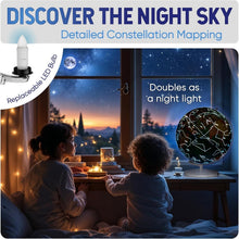 Load image into Gallery viewer, 9" Illuminated Kids World Globe - Interactive STEM Learning and Nightlight