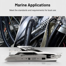 Load image into Gallery viewer, Versatile 1/4" Marine Fuel Hose 25FT A1-15 - Reinforced for Ultimate Durability