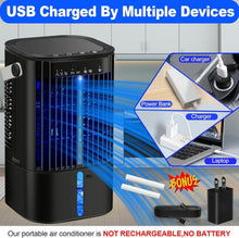 Load image into Gallery viewer, Adjustable Speed Personal Air Conditioner - Portable Desk Fan for Summer Comfort