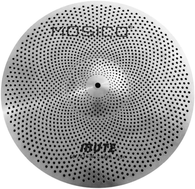 5-Piece Low Volume Cymbal Set: Perfect 14" Hi-Hats & 20" Ride - Quiet Practice