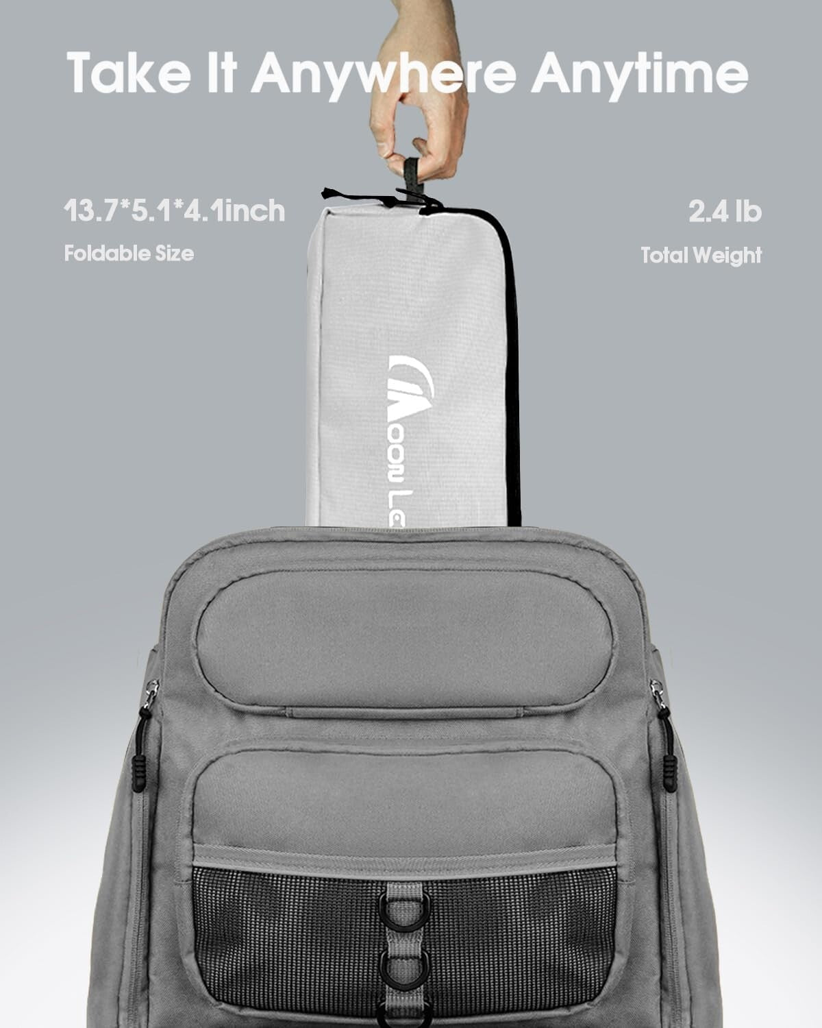 Revolutionary Third Generation Lightweight Camping Chair - Max 400 lbs Support